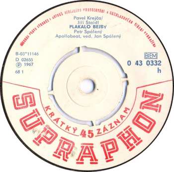 SP Petr Spálený: Plakalo Bejby / Luna Pobledla