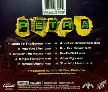 CD Petra: Back To The Street