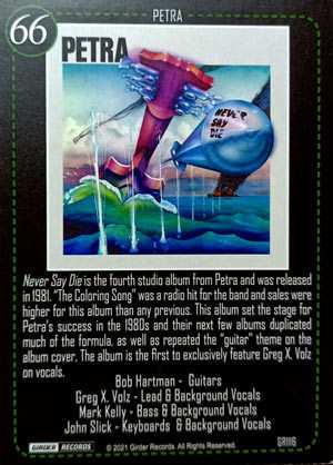 CD Petra: Never Say Die