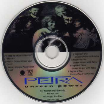 CD Petra: Unseen Power Special Radio Promotion Work Disc