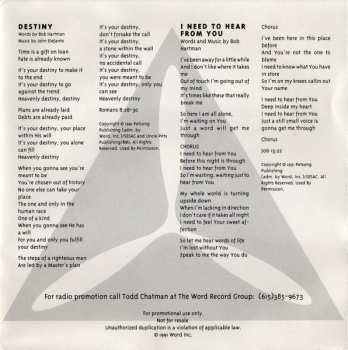 CD Petra: Unseen Power Special Radio Promotion Work Disc