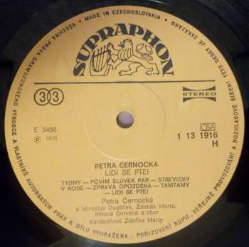 LP Petra Černocká: Lidí Se Ptej