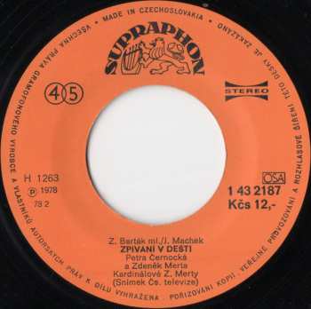 SP Petra Černocká: Zpívání V Dešti / Snění Nad Hlávkou Zelí