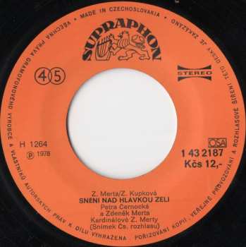 SP Petra Černocká: Zpívání V Dešti / Snění Nad Hlávkou Zelí