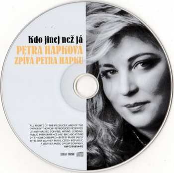 CD Petra Hapková: Petra Hapková Zpívá Petra Hapku - Kdo Jinej Než Já