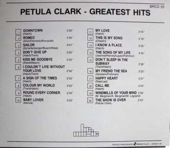 CD Petula Clark: Greatest Hits