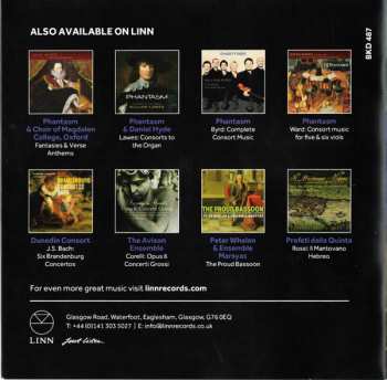 CD William Byrd: Four Temperaments