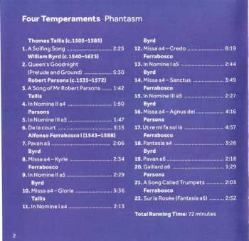 CD William Byrd: Four Temperaments