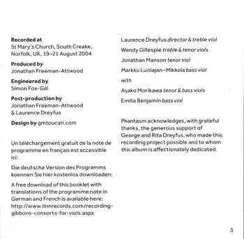 CD William Byrd: Four Temperaments