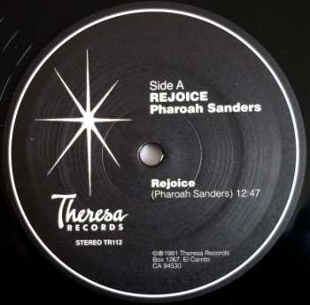 2LP Pharoah Sanders: Rejoice LTD