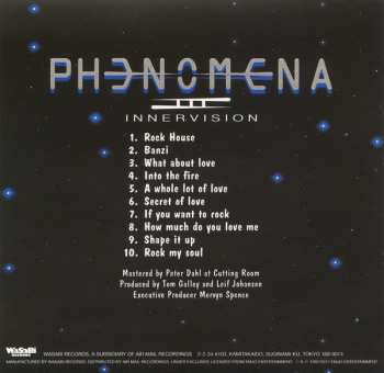CD Phenomena: Inner Vision