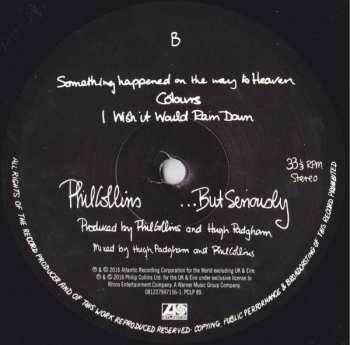 2LP Phil Collins: ...But Seriously DLX
