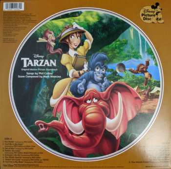 LP Phil Collins: Tarzan (An Original Walt Disney Records Soundtrack) PIC