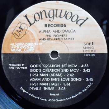 LP Phil Flowers: Alpha & Omega