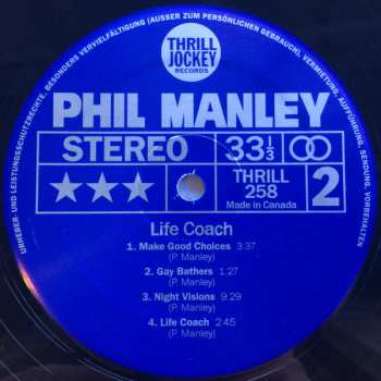 LP Phil Manley: Life Coach