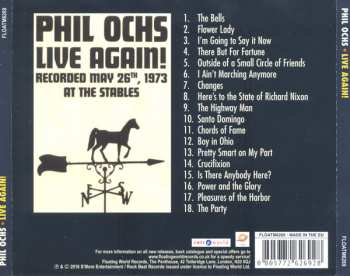 CD Phil Ochs: Live Again!