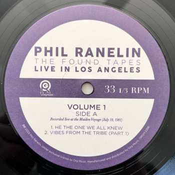 4LP/Doos Phil Ranelin: The Found Tapes Live In Los Angeles