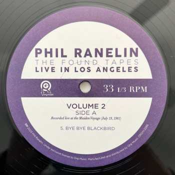 4LP/Doos Phil Ranelin: The Found Tapes Live In Los Angeles