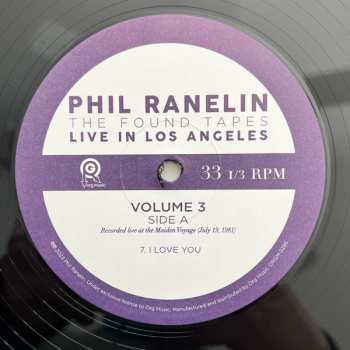 4LP/Doos Phil Ranelin: The Found Tapes Live In Los Angeles