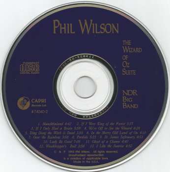 CD The NDR Big Band: The Wizard Of Oz Suite