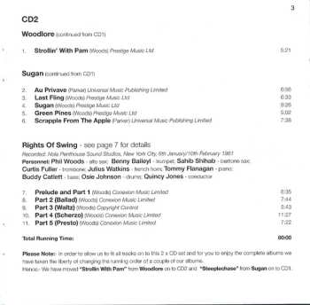 2CD Phil Woods: Four Classic Albums