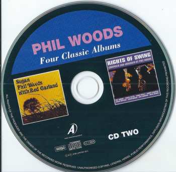 2CD Phil Woods: Four Classic Albums