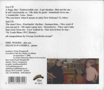 CD Phil Woods: The Gershwin Affair