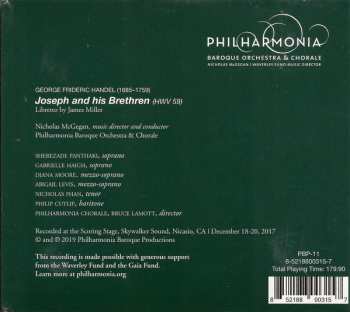 CD Georg Friedrich Händel: Joseph & His Brethren