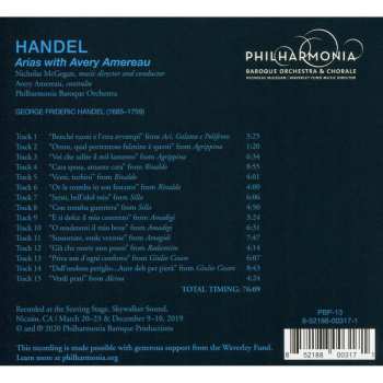 CD Georg Friedrich Händel: Arias