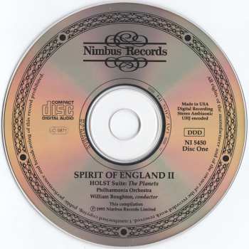 4CD Philharmonia Orchestra: Spirit Of England II