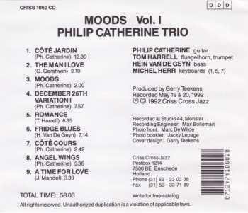 CD Tom Harrell: Moods Volume I