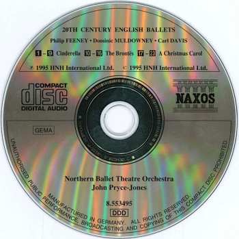 CD Carl Davis: 20th Century English Ballets