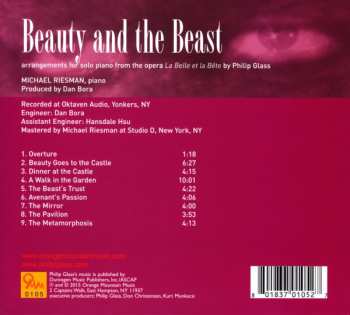 CD Philip Glass: Beauty And The Beast