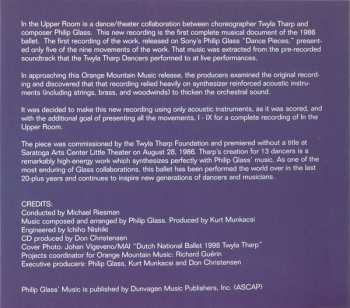 CD Philip Glass: In The Upper Room