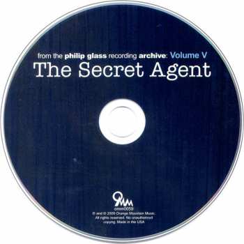 CD Philip Glass: The Secret Agent