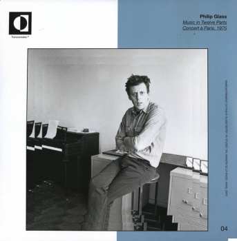 2LP Philip Glass: Music In Twelve Parts: Concert A Paris 1975 LTD