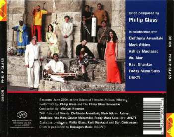 2CD Philip Glass: Orion