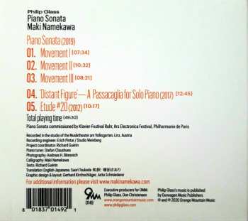 CD Philip Glass: Piano Sonata