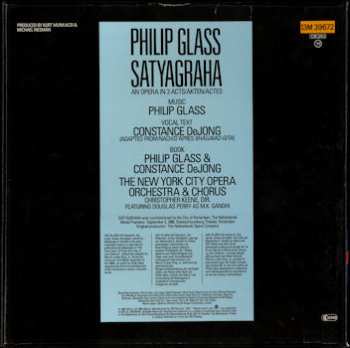 3LP/Doos Philip Glass: Satyagraha