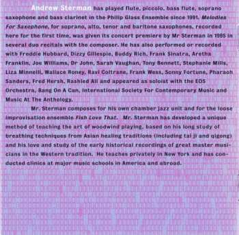 CD Philip Glass: Saxophone