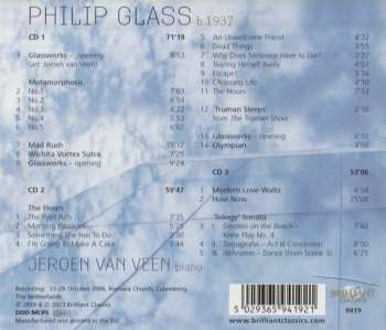 3CD Philip Glass: Solo Piano Music