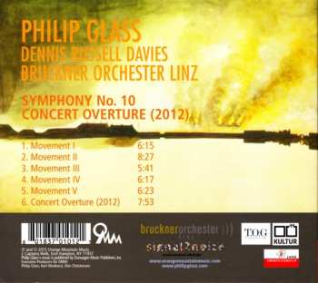 CD Philip Glass: Symphony No. 10