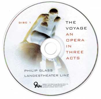 2CD Philip Glass: The Voyage 