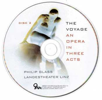 2CD Philip Glass: The Voyage 