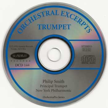 CD Philip Smith: Orchestral Excerpts For Trumpet