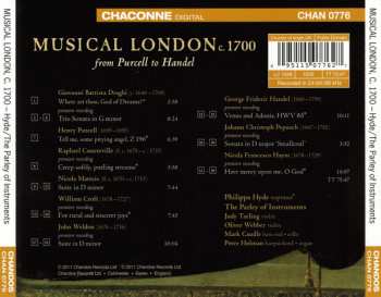 CD The Parley Of Instruments: Musical London C. 1700 (From Purcell To Handel)