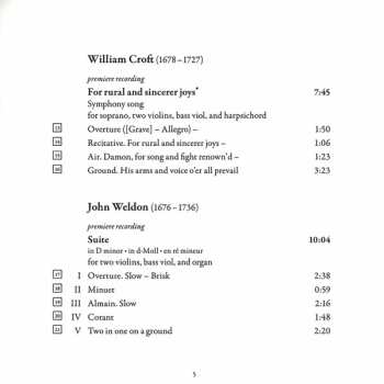 CD The Parley Of Instruments: Musical London C. 1700 (From Purcell To Handel)