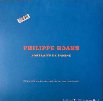 2LP Philippe Brach: Portraits De Famine CLR