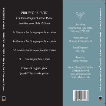 CD Philippe Gaubert: Les 3 Sonates Pour Flute Et Piano; Sonatine
