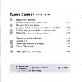 CD Claire Desert: In The Shade Of Forests - The Bohemian World Of Debussy, Enescu, Ravel